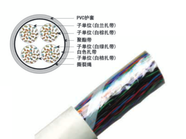 UTP室內五類100對非屏蔽數據電纜